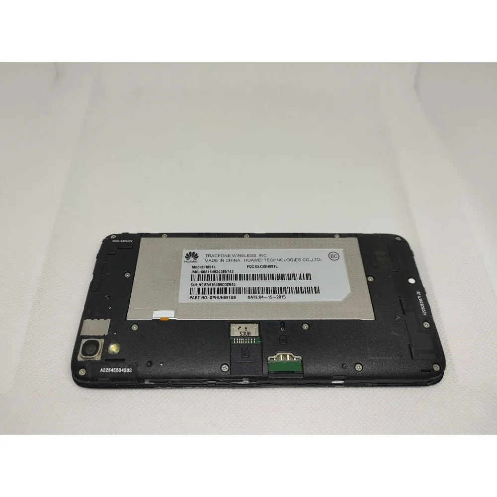 Huawei SnapTo (TracFone) 4G LTE Smartphone 4GB - H891L - Black READ DESCRIPTION